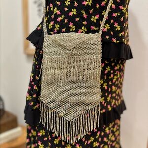 Y2K vintage fully beaded purse